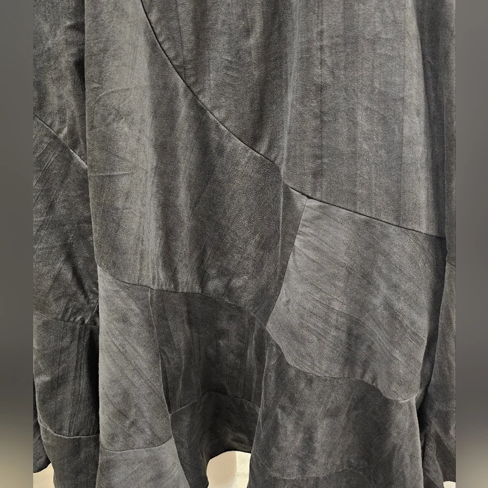 Christopher And Banks Travelers Soft Tiered Ruffled Hem Midi Skirt Size M